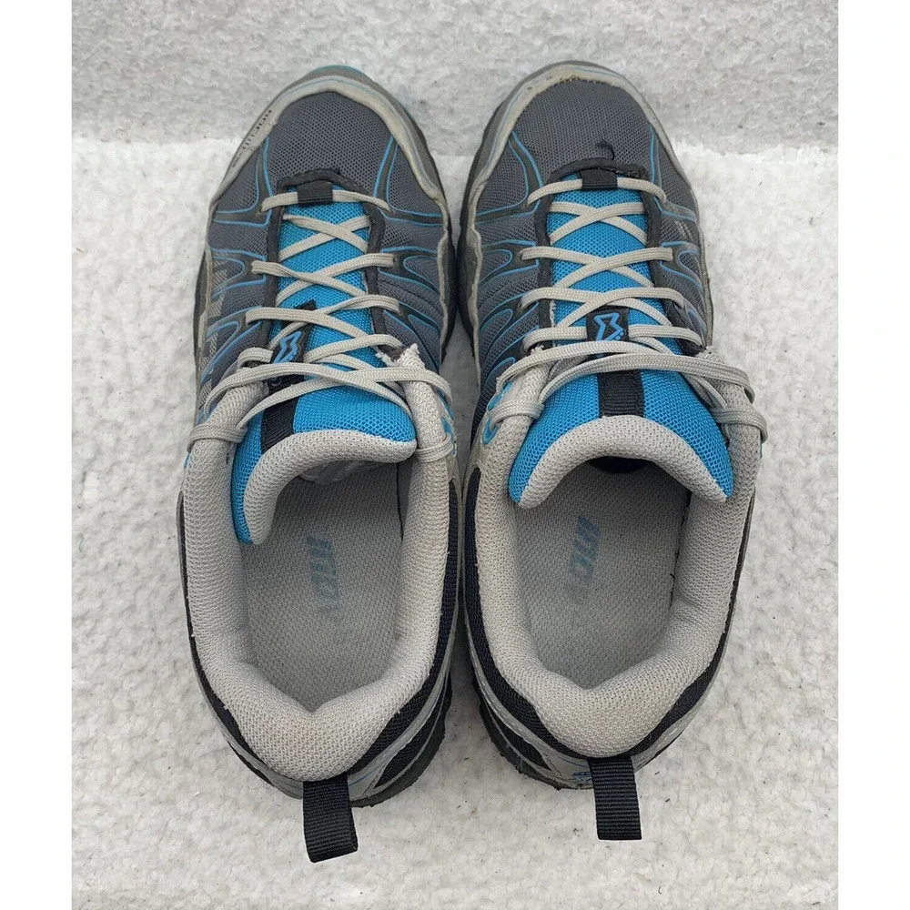 Inov-8 Cross Trainers Womens 8 Mens 6.5 Roclite 268 Trail Running Blue Gray‎